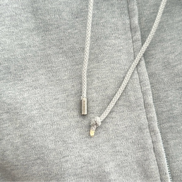 BURBERRY Golf Nova Check Trim Short Sleeve Hoodie - Picture 14 of 17